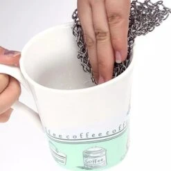 LOUZIR RVS Gietijzer Cleaner Voor Pannen - Metalen Borstel- Scrubmat- Zilver 23 LOUZIR RVS Gietijzer Cleaner Voor Pannen - Metalen Borstel- Scrubmat- Zilver -Schoonmaakartikelen Winkel 1200x1200 1241