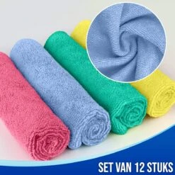 Nince Microvezeldoekjes - Set Van 12 - Schoonmaakdoekjes 30x30 - Reinigingsdoekjes - Vaatdoekjes 14 Nince Microvezeldoekjes - Set Van 12 - Schoonmaakdoekjes 30x30 - Reinigingsdoekjes - Vaatdoekjes -Schoonmaakartikelen Winkel 1200x1200 1247