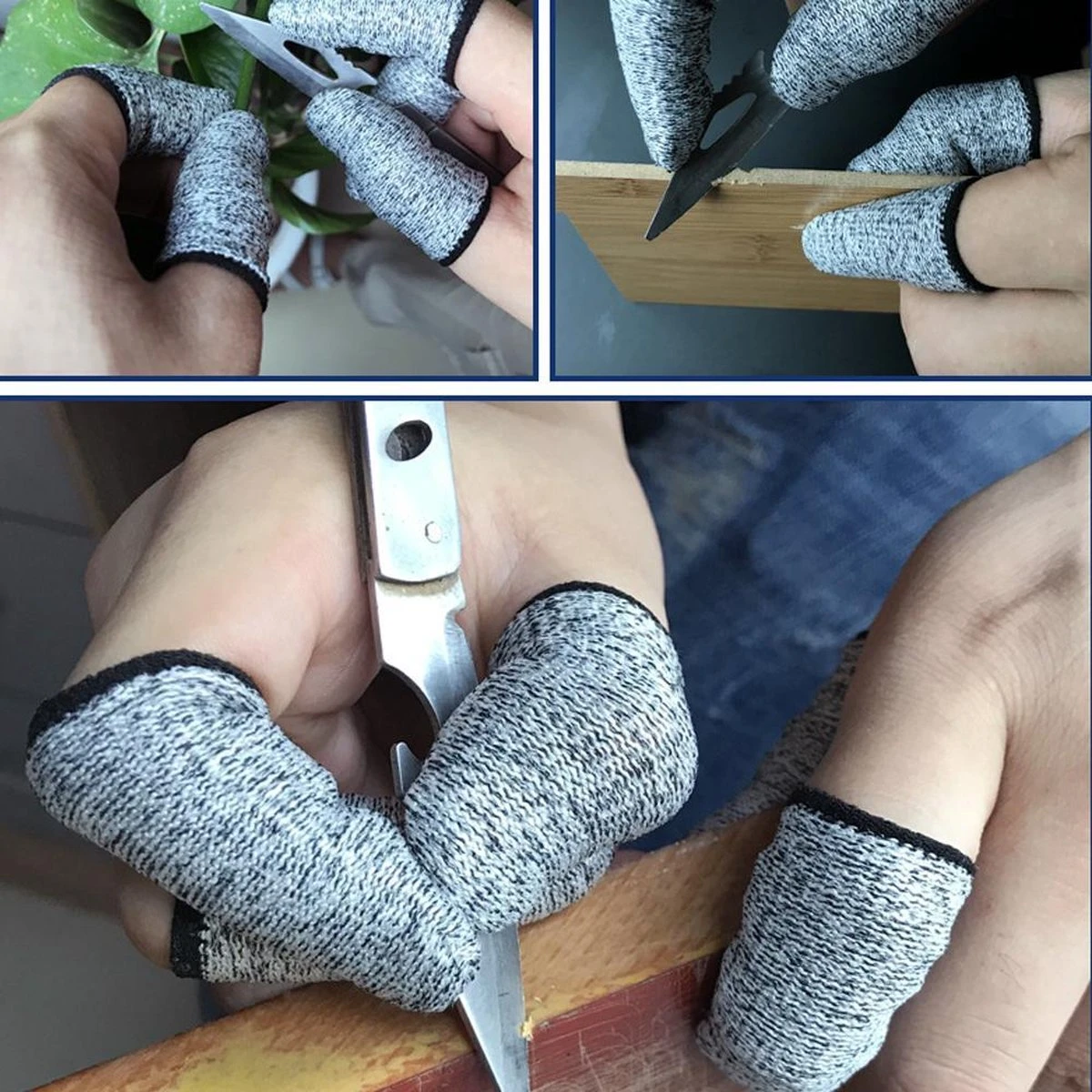 Merkloos Vingerbeschermers - 20 Stuks - Vinger Condooms - Vingerhoed 4 Merkloos Vingerbeschermers - 20 Stuks - Vinger Condooms - Vingerhoed - Afbeelding 2