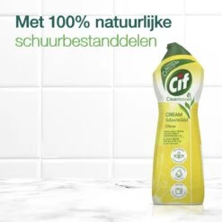 Cif CleanBoost Cream Citroen Schuurmiddel - 8 X 750 Ml - Voordeelverpakking 12 Cif CleanBoost Cream Citroen Schuurmiddel - 8 X 750 Ml - Voordeelverpakking -Schoonmaakartikelen Winkel 1200x1200 1283