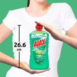 Ajax® Ajax Allesreiniger Limoen 6 X 1.25L - Voordeelverpakking 12 Ajax® Ajax Allesreiniger Limoen 6 X 1.25L - Voordeelverpakking -Schoonmaakartikelen Winkel 1200x1200 1342
