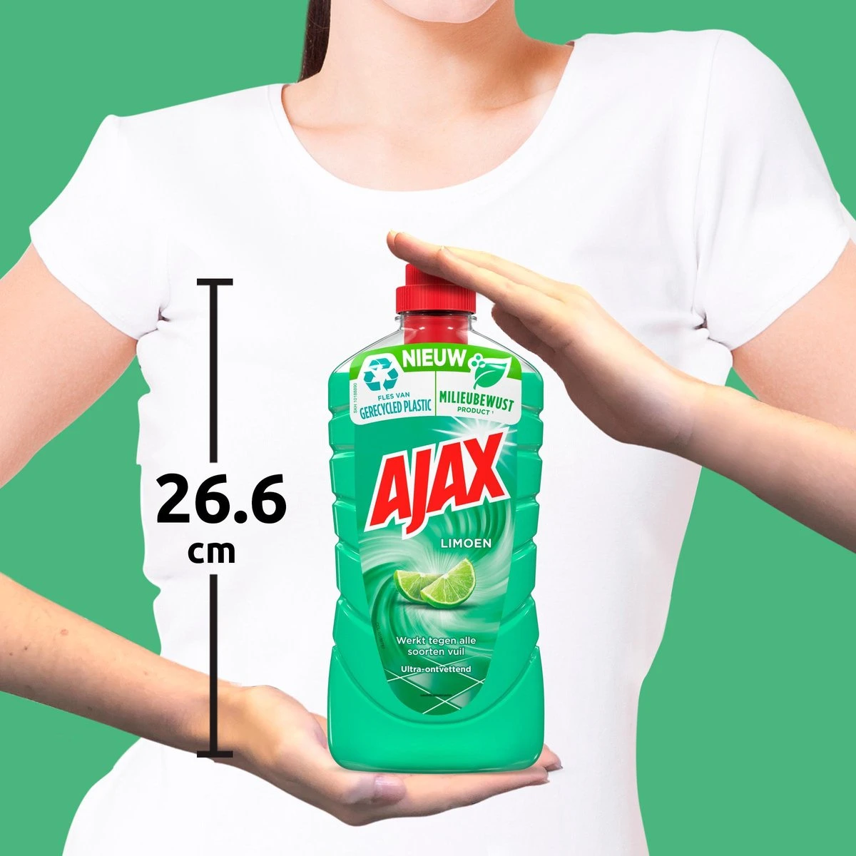 Ajax® Ajax Allesreiniger Limoen 6 X 1.25L - Voordeelverpakking 6 Ajax® Ajax Allesreiniger Limoen 6 X 1.25L - Voordeelverpakking - Afbeelding 4