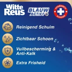 Witte Reus Blauw Actief Toiletblok - Hygiene - WC Blokjes Voordeelverpakking - 10 Stuks 19 Witte Reus Blauw Actief Toiletblok - Hygiene - WC Blokjes Voordeelverpakking - 10 Stuks -Schoonmaakartikelen Winkel 1200x1200 1439