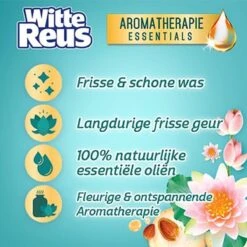 Frisse Reus Power Caps Lotus Amandel Wascapsules - Wasmiddel Capsules - Voordeelverpakking - 8 X 14 Wasbeurten -Schoonmaakartikelen Winkel 1200x1200 156