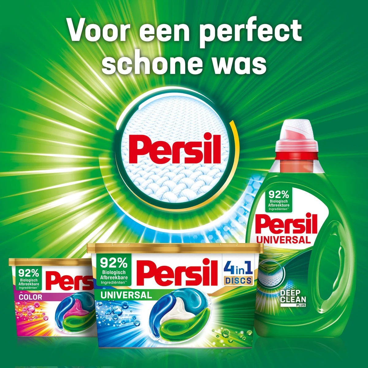 Persil® Persil 4in1 Discs Clean & Hygiene Wascapsules - Wasmiddel Capsules - Voordeelverpakking - 5 X 22 Wasbeurten 6 Persil® Persil 4in1 Discs Clean & Hygiene Wascapsules - Wasmiddel Capsules - Voordeelverpakking - 5 X 22 Wasbeurten - Afbeelding 4