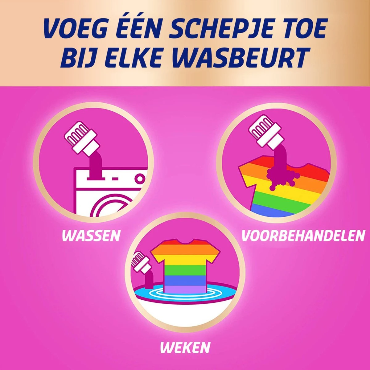 Vanish Oxi Action Wasbooster Poeder - Vlekverwijderaar Voor Gekleurde Was - 1,4 Kg 9 Vanish Oxi Action Wasbooster Poeder - Vlekverwijderaar Voor Gekleurde Was - 1,4 Kg - Afbeelding 7