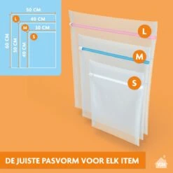 LaundrySpecialist Waszakken Voor Wasgoed - Set Van 3 Stuks - Ook Te Gebruiken Als Travel Organizer 13 LaundrySpecialist Waszakken Voor Wasgoed - Set Van 3 Stuks - Ook Te Gebruiken Als Travel Organizer -Schoonmaakartikelen Winkel 1200x1200 331