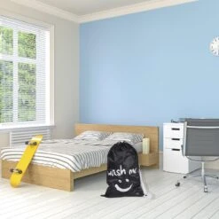 Wonair - Waszak Groot - 60x90cm - Zwart - Met Trekkoord En Draagband 14 Wonair - Waszak Groot - 60x90cm - Zwart - Met Trekkoord En Draagband -Schoonmaakartikelen Winkel 1200x1200 354