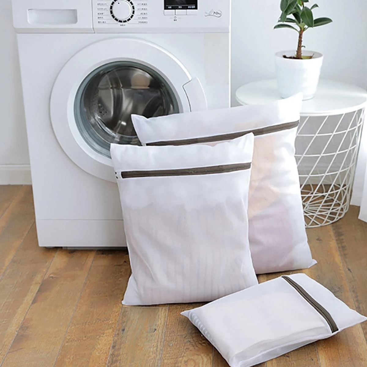 Merkloos Waszakken - Wasnetten - Bescherm Je Wasgoed En Wasmachine - Packing Cubes - Travel Organizer - 7 Stuks 4 Merkloos Waszakken - Wasnetten - Bescherm Je Wasgoed En Wasmachine - Packing Cubes - Travel Organizer - 7 Stuks - Afbeelding 2