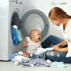 Merkloos Droger Ballen XL 8 Stuks – Zero Waste Dryer Balls - Duurzaam – Wasverzachter – Herbruikbare Drogerballen – Droogt De Was Sneller – Tiny Panda -Schoonmaakartikelen Winkel 1200x1200 386