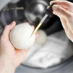 Merkloos Droger Ballen XL 8 Stuks – Zero Waste Dryer Balls - Duurzaam – Wasverzachter – Herbruikbare Drogerballen – Droogt De Was Sneller – Tiny Panda -Schoonmaakartikelen Winkel 1200x1200 388