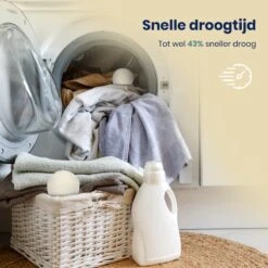 Wooly Drogerballen - 6 Wasdroger Ballen - Duurzaam - Wol - Herbruikbare Wasballen - Wasbol - Wasverzachter 16 Wooly Drogerballen - 6 Wasdroger Ballen - Duurzaam - Wol - Herbruikbare Wasballen - Wasbol - Wasverzachter -Schoonmaakartikelen Winkel 1200x1200 395