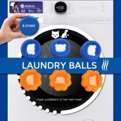Salivio Laundryballs - 8x Wasbol Set - Huisdieren Haar Verwijderen - Wasbollen - Drogerballen - Energiebesparend - Wasverzachter - Milieuvriendelijk Wassen 10 Salivio Laundryballs - 8x Wasbol Set - Huisdieren Haar Verwijderen - Wasbollen - Drogerballen - Energiebesparend - Wasverzachter - Milieuvriendelijk Wassen -Schoonmaakartikelen Winkel 1200x1200 424