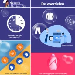 Salivio Laundryballs - 8x Wasbol Set - Huisdieren Haar Verwijderen - Wasbollen - Drogerballen - Energiebesparend - Wasverzachter - Milieuvriendelijk Wassen 11 Salivio Laundryballs - 8x Wasbol Set - Huisdieren Haar Verwijderen - Wasbollen - Drogerballen - Energiebesparend - Wasverzachter - Milieuvriendelijk Wassen -Schoonmaakartikelen Winkel 1200x1200 425