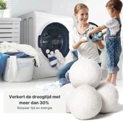 Wollen Drogerballen - Duurzaam & Milieuvriendelijk - Wasbol - Verkort Droogtijd - Droogballen - Hypoallergeen En Chemicaliënvrij - Bespaar Op Energierekening - Wasdroger Ballen - Wasbollen 8 Wollen Drogerballen - Duurzaam & Milieuvriendelijk - Wasbol - Verkort Droogtijd - Droogballen - Hypoallergeen En Chemicaliënvrij - Bespaar Op Energierekening - Wasdroger Ballen - Wasbollen -Schoonmaakartikelen Winkel 1200x1200 427