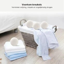 Wollen Drogerballen - Duurzaam & Milieuvriendelijk - Wasbol - Verkort Droogtijd - Droogballen - Hypoallergeen En Chemicaliënvrij - Bespaar Op Energierekening - Wasdroger Ballen - Wasbollen 9 Wollen Drogerballen - Duurzaam & Milieuvriendelijk - Wasbol - Verkort Droogtijd - Droogballen - Hypoallergeen En Chemicaliënvrij - Bespaar Op Energierekening - Wasdroger Ballen - Wasbollen -Schoonmaakartikelen Winkel 1200x1200 428