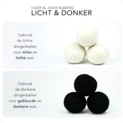 STEAMRS - 6x Wasdrogerballen - 100% Schapenwol - Verkort Droogtijd - Zachtere & Kreukloze Was 12 STEAMRS - 6x Wasdrogerballen - 100% Schapenwol - Verkort Droogtijd - Zachtere & Kreukloze Was -Schoonmaakartikelen Winkel 1200x1200 476