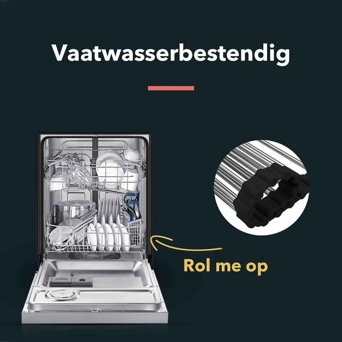 HYP. Afdruiprek Voor Afwas RVS - Pannen Rooster Hittebestendig - Afdruiprooster - Pannenonderzetter - Afkoelrooster - Camping - Rolmat 10 HYP. Afdruiprek Voor Afwas RVS - Pannen Rooster Hittebestendig - Afdruiprooster - Pannenonderzetter - Afkoelrooster - Camping - Rolmat - Afbeelding 8