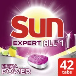 SUN® Sun Expert All-in 1 Extra Power Citroen Vaatwastabletten