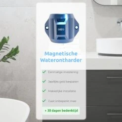 ENISTO® Magnetische Waterontharder Medium – Waterontharder Magneet – Douchefilter – 15.000 Gauss – Waterontkalker – Waterverzachter – Antikalk – Blauw – RVS 13 ENISTO® Magnetische Waterontharder Medium – Waterontharder Magneet – Douchefilter – 15.000 Gauss – Waterontkalker – Waterverzachter – Antikalk – Blauw – RVS -Schoonmaakartikelen Winkel 1200x1200 562