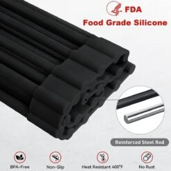 BOTC Afdruiprek - Verstelbaar - Afdruipmat Voor Afwas - Pannenonderzetter - Opvouwbaar 12 BOTC Afdruiprek - Verstelbaar - Afdruipmat Voor Afwas - Pannenonderzetter - Opvouwbaar -Schoonmaakartikelen Winkel 1200x1200 689