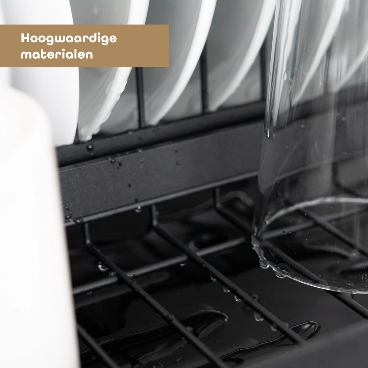 Baulk® - Afdruiprek - Afdruiprek Met Lekbak - Afwas - Droogrek Afwas - RVS - Bestekbak - Modern 8 Baulk® - Afdruiprek - Afdruiprek Met Lekbak - Afwas - Droogrek Afwas - RVS - Bestekbak - Modern - Afbeelding 6