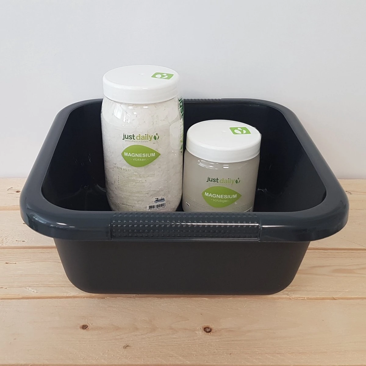 Curver Afwasbak - Vierkant - 6L - Antraciet 4 Curver Afwasbak - Vierkant - 6L - Antraciet - Afbeelding 2