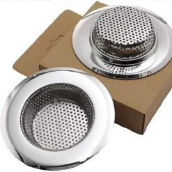 Luxe RVS Gootsteen Zeef Ø80 - 90mm - Gootsteenstop - Afvoerzeef - Korfplug - Gootsteenbakje -Schoonmaakartikelen Winkel 1200x1200 741