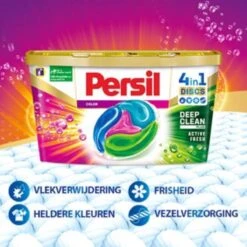 Persil® Persil Discs Color Wascapsules - Wasmiddel Capsules - Voordeelverpakking - 28 Wasbeurten 9 Persil® Persil Discs Color Wascapsules - Wasmiddel Capsules - Voordeelverpakking - 28 Wasbeurten -Schoonmaakartikelen Winkel 1200x1200 76