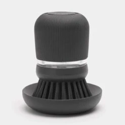 Brabantia Sink Side Afwasborstel - Met Zeepdispenser- Dark Grey -Schoonmaakartikelen Winkel 1200x1200 761
