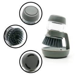 In Round Afwasborstel Met Zeepdispenser / Zeepreservoir – Inclusief Houder – Grijs – Afwas Borstel – Zeep Handborstel – Doseerpomp – Afwasmiddel Dispenser – Navulbaar 12 In Round Afwasborstel Met Zeepdispenser / Zeepreservoir – Inclusief Houder – Grijs – Afwas Borstel – Zeep Handborstel – Doseerpomp – Afwasmiddel Dispenser – Navulbaar -Schoonmaakartikelen Winkel 1200x1200 769