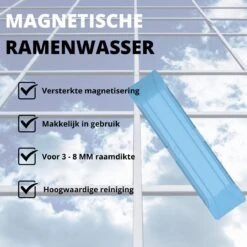 Thuys Magnetische Ramenwasser - Raamwisser Met Touw - Enkel Glas - Ramenreiniger Inclusief Reinigingspads - 3-8mm - Ramenwisser - Blauw 15 Thuys Magnetische Ramenwasser - Raamwisser Met Touw - Enkel Glas - Ramenreiniger Inclusief Reinigingspads - 3-8mm - Ramenwisser - Blauw -Schoonmaakartikelen Winkel 1200x1200 790