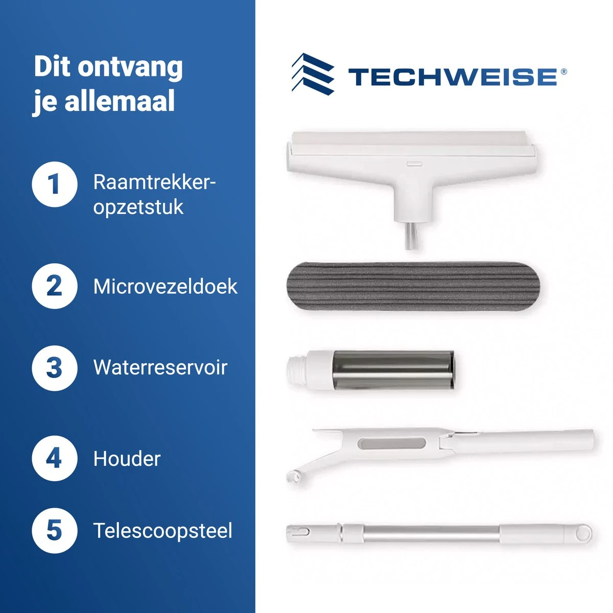 4-in-1 Raamwisser Met Telescoopsteel En Spray-functie - 110cm - Ramenwasser - Ramenwisser 10 4-in-1 Raamwisser Met Telescoopsteel En Spray-functie - 110cm - Ramenwasser - Ramenwisser - Afbeelding 8