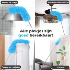 JUST23 Plumeau Uitschuifbaar Met Telescoopsteel – 60 Tot 140 Cm – Ragebol – Stoffer – Duster - Blauw - Incl. Microfiber Doek 13 JUST23 Plumeau Uitschuifbaar Met Telescoopsteel – 60 Tot 140 Cm – Ragebol – Stoffer – Duster - Blauw - Incl. Microfiber Doek -Schoonmaakartikelen Winkel 1200x1200 825