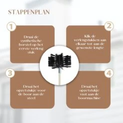 Waay Lifestyle Schoorsteenveegset - Schoorsteenborstel 6 Meter - Schoorsteenreiniger - Schrobborstels - Schoorsteenveger - Flexibele Steel - Geschikt Voor Boormachine - Wit 19 Waay Lifestyle Schoorsteenveegset - Schoorsteenborstel 6 Meter - Schoorsteenreiniger - Schrobborstels - Schoorsteenveger - Flexibele Steel - Geschikt Voor Boormachine - Wit -Schoonmaakartikelen Winkel 1200x1200 884