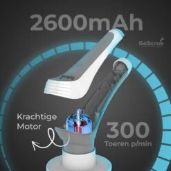 GoScrub® Elektrische Schoonmaakborstel – Elektrische Schrobber - Schrobborstel – Voor Badkamer Of Keuken – Schrobber Met Steel – Luiwagen – Polijstmachine - Poetsmachine Met 10 Opzetstukken 20 GoScrub® Elektrische Schoonmaakborstel – Elektrische Schrobber - Schrobborstel – Voor Badkamer Of Keuken – Schrobber Met Steel – Luiwagen – Polijstmachine - Poetsmachine Met 10 Opzetstukken -Schoonmaakartikelen Winkel 1200x1200 929