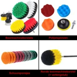 Borstelset Boormachine 25 Delig Per 2 - Schuursponsjes- Schrobborstel - Boorborstel - Schuurborstel - Borstel Boormachine - Schoonmaakborstel - Reinigingsborstel - Tapijtreiniger - Borstelset 18 Borstelset Boormachine 25 Delig Per 2 - Schuursponsjes- Schrobborstel - Boorborstel - Schuurborstel - Borstel Boormachine - Schoonmaakborstel - Reinigingsborstel - Tapijtreiniger - Borstelset -Schoonmaakartikelen Winkel 1200x1200 945