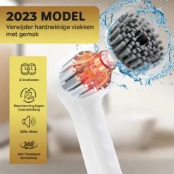 MostEssential Premium Elektrische Schoonmaakborstel 2023 Model – Elektrische Schrobber - Schrobborstel - Poetsmachine – Voor Badkamer Of Keuken - Inclusief 4 Borstelkoppen 14 MostEssential Premium Elektrische Schoonmaakborstel 2023 Model – Elektrische Schrobber - Schrobborstel - Poetsmachine – Voor Badkamer Of Keuken - Inclusief 4 Borstelkoppen -Schoonmaakartikelen Winkel 1200x1200 977