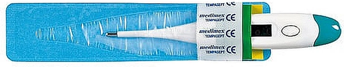 Tempasept Thermometerhoes - 30 Thermometerhoezen Voor Koortsthermometer 3 Tempasept Thermometerhoes - 30 Thermometerhoezen Voor Koortsthermometer