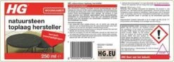HG Natuursteen Toplaag Hersteller - 250 Ml - Herstelt Beschadigingen - Voor Marmer En Alle Andere Kalkhoudende Natuursteensoort 9 HG Natuursteen Toplaag Hersteller - 250 Ml - Herstelt Beschadigingen - Voor Marmer En Alle Andere Kalkhoudende Natuursteensoort -Schoonmaakartikelen Winkel 1200x426 3