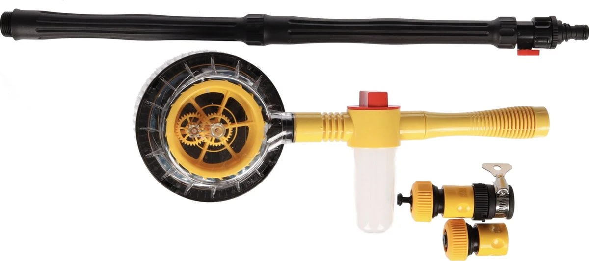 JUST23 Telescopische Autowasborstel – Schrobber Met Steel – Velgenborstel - Autowasset Met Zeep - Roterende Schoonmaakborstel - Multifunctionele Wasborstel 9 JUST23 Telescopische Autowasborstel – Schrobber Met Steel – Velgenborstel - Autowasset Met Zeep - Roterende Schoonmaakborstel - Multifunctionele Wasborstel - Afbeelding 7