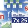 SUN® Sun All-in-1 Normaal Vaatwastabletten - 7 X 25 Tabletten - Voordeelverpakking 1 SUN® Sun All-in-1 Normaal Vaatwastabletten - 7 X 25 Tabletten - Voordeelverpakking -Schoonmaakartikelen Winkel 1200x579