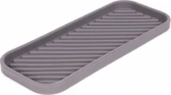 Benson Afdruipmat - Siliconen - 23.5 X 9.5 Cm - Grijs