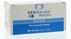 HEKA Alcoholdoekjes - 100 Stuks