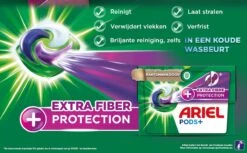 Ariel Wasmiddel Pods + Extra Vezelbescherming - Kleur - 28 Wasbeurten -Schoonmaakartikelen Winkel 1200x742 1