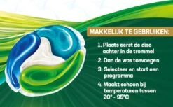 Persil® Persil 4in1 Discs Clean & Hygiene Wascapsules - Wasmiddel Capsules - Voordeelverpakking - 5 X 22 Wasbeurten 17 Persil® Persil 4in1 Discs Clean & Hygiene Wascapsules - Wasmiddel Capsules - Voordeelverpakking - 5 X 22 Wasbeurten -Schoonmaakartikelen Winkel 1200x742