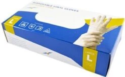 Wegwerp Handschoenen - Vinyl Handschoenen - Poedervrij - Wit - Maat L - 100 Stuks 12 Wegwerp Handschoenen - Vinyl Handschoenen - Poedervrij - Wit - Maat L - 100 Stuks -Schoonmaakartikelen Winkel 1200x744
