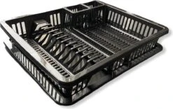 Afdruiprek Met Lekbak 2-delig + Gratis Schuurspons | Afdruiprek Voor Afwas | Afdruiprek |