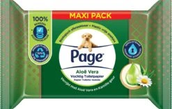 Page Vochtig Toiletpapier - 6 X 74 Stuks - Aloë Vera Maxi Vochtig Wc Papier - Voordeelverpakking 16 Page Vochtig Toiletpapier - 6 X 74 Stuks - Aloë Vera Maxi Vochtig Wc Papier - Voordeelverpakking -Schoonmaakartikelen Winkel 1200x763 2