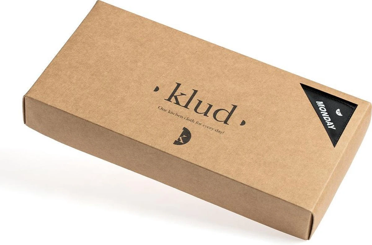 Klud Klud Vaatdoek Set - 7 Dagen - Mauve 7 Klud Klud Vaatdoek Set - 7 Dagen - Mauve - Afbeelding 5